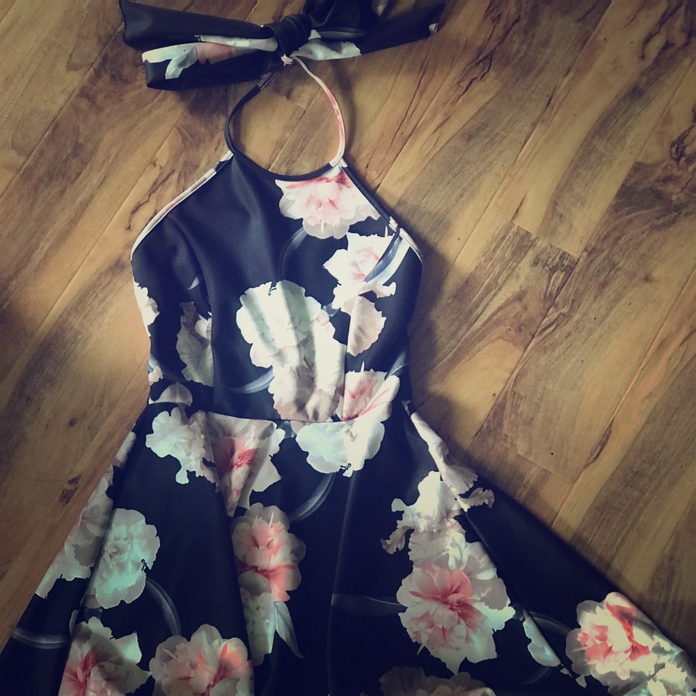 Papaya Cocktail Dress